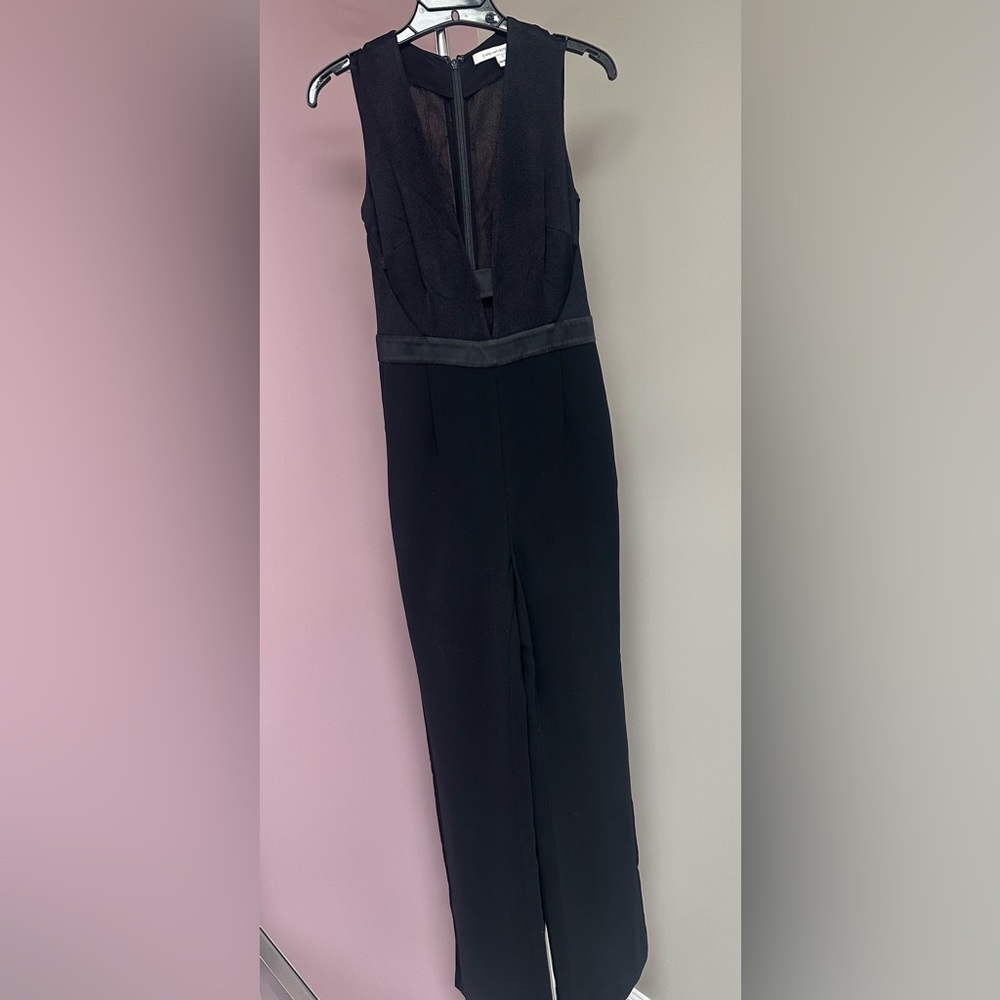 Diane Von Furstenberg Black Jumpsuit